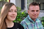 Anja Kiekenbeck und Dominic Grüner