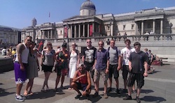 Teilnehmer der London-Fahrt 2013